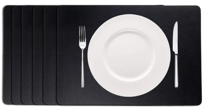 Set de table Cookinglife - Sous-assiettes - Placemats - 46 x 33 cm - 6 pièces