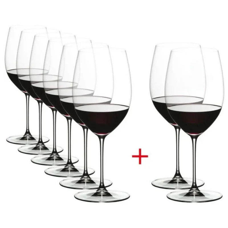 Set de verres a vin Riedel - Verres a vin rouge - Veritas - 709 ml - 8 pièces