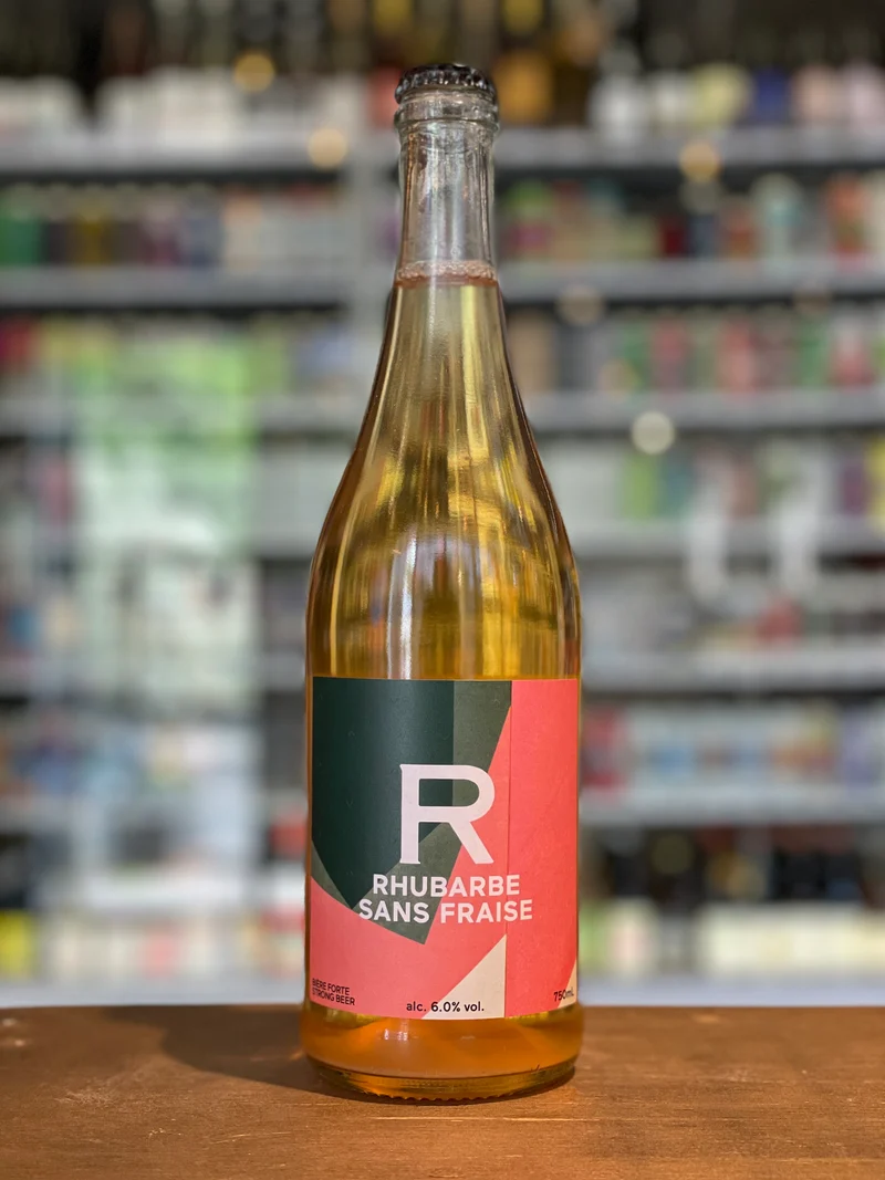 Rhubarbe sans fraises