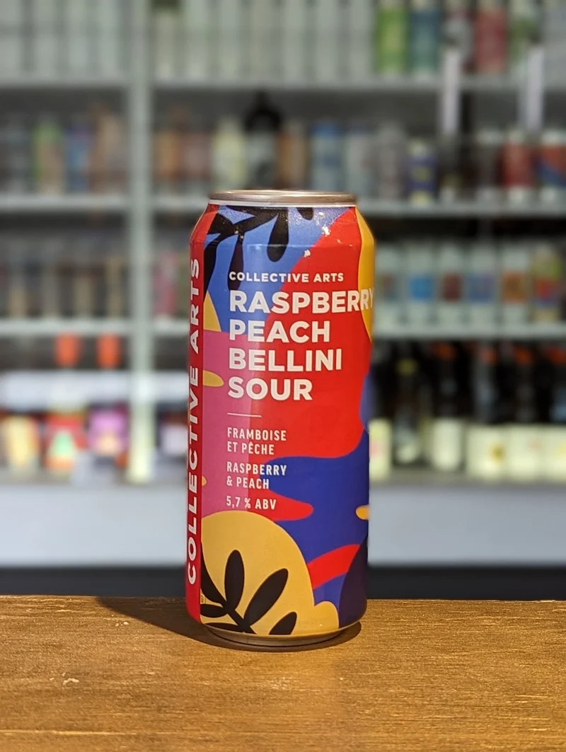 Raspberry Peach Bellini Sour