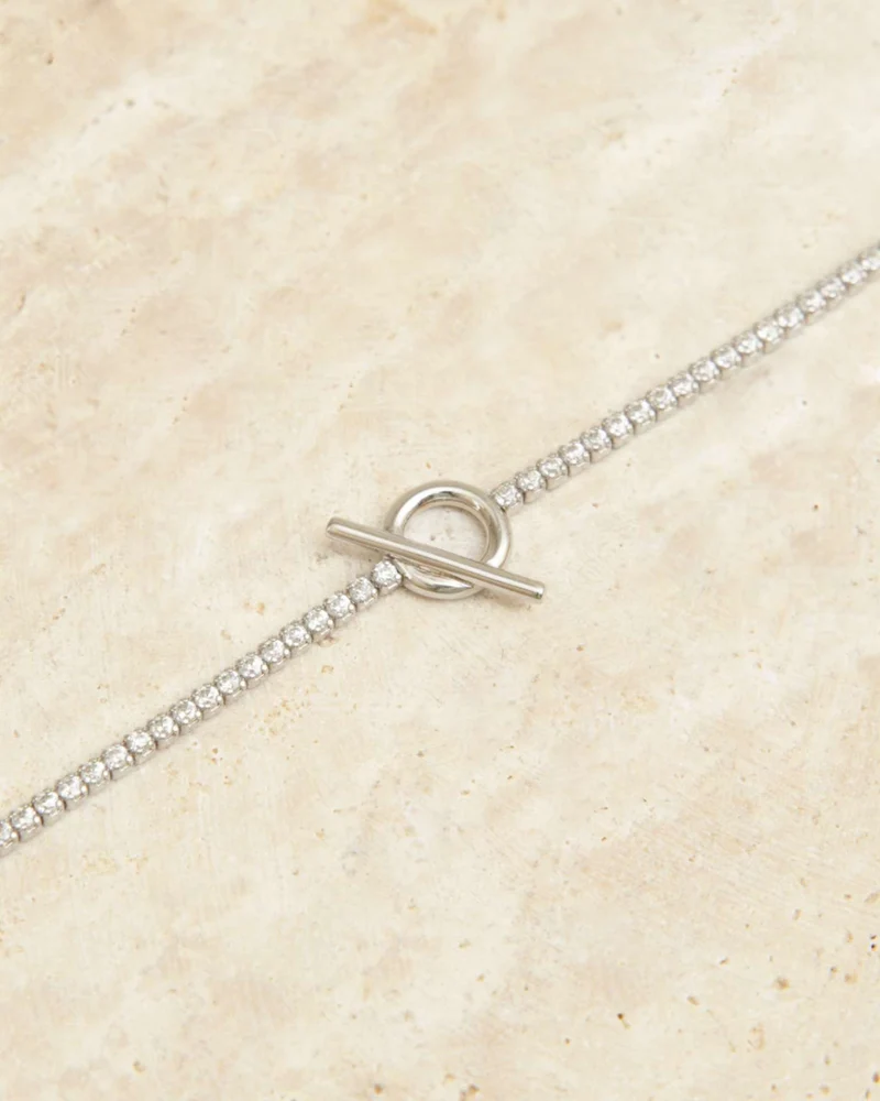 Bracelet argent - TULIPE
