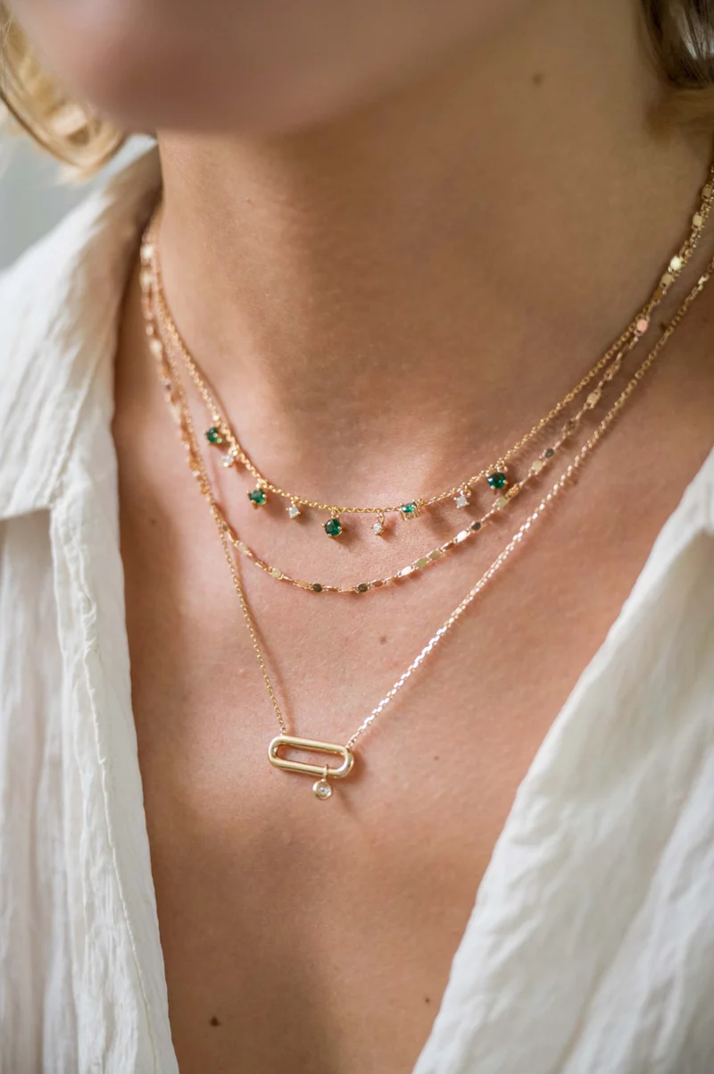 Collier - Arianne vert