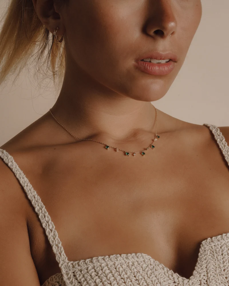 Collier - Arianne vert