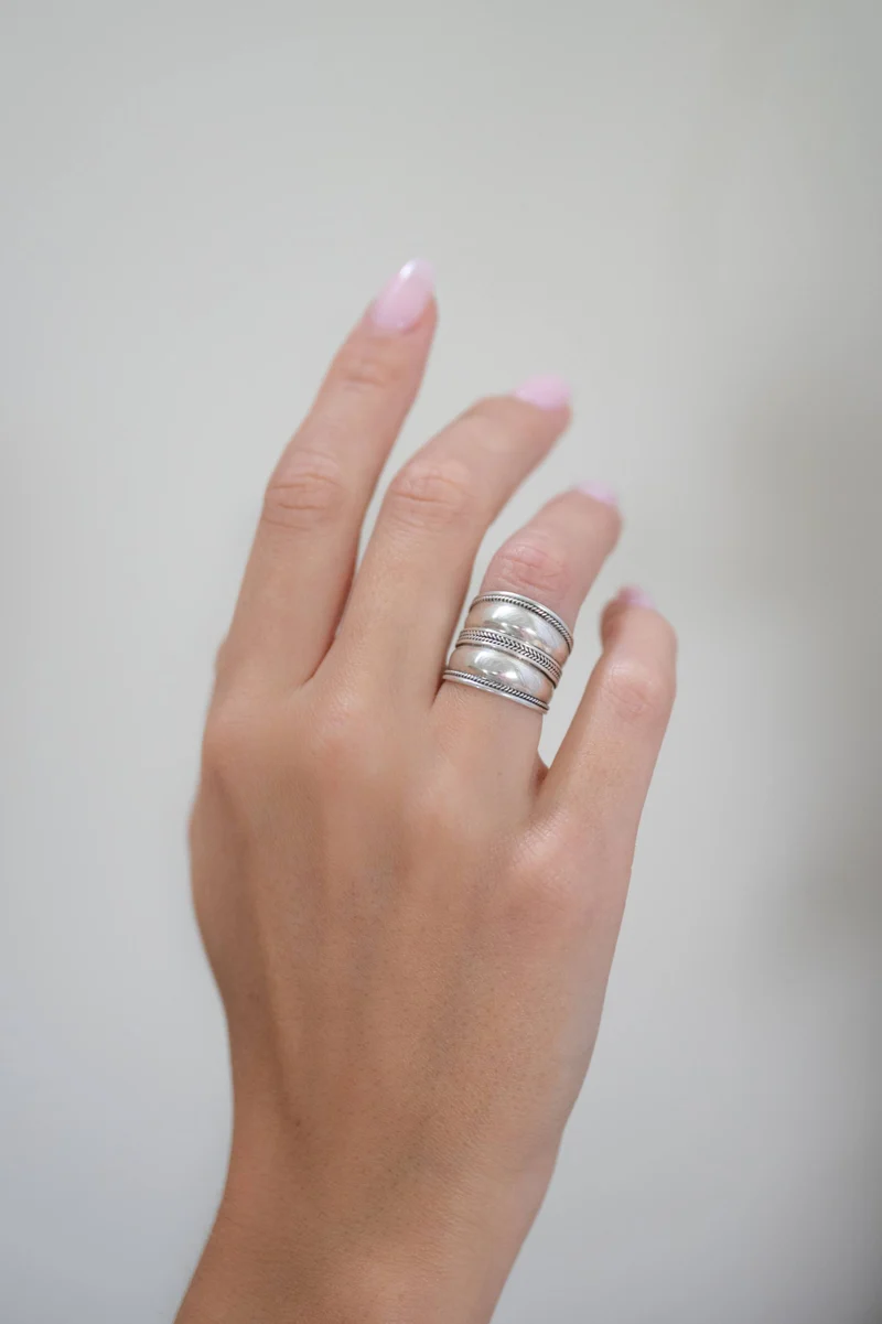 Bague argent - Leila