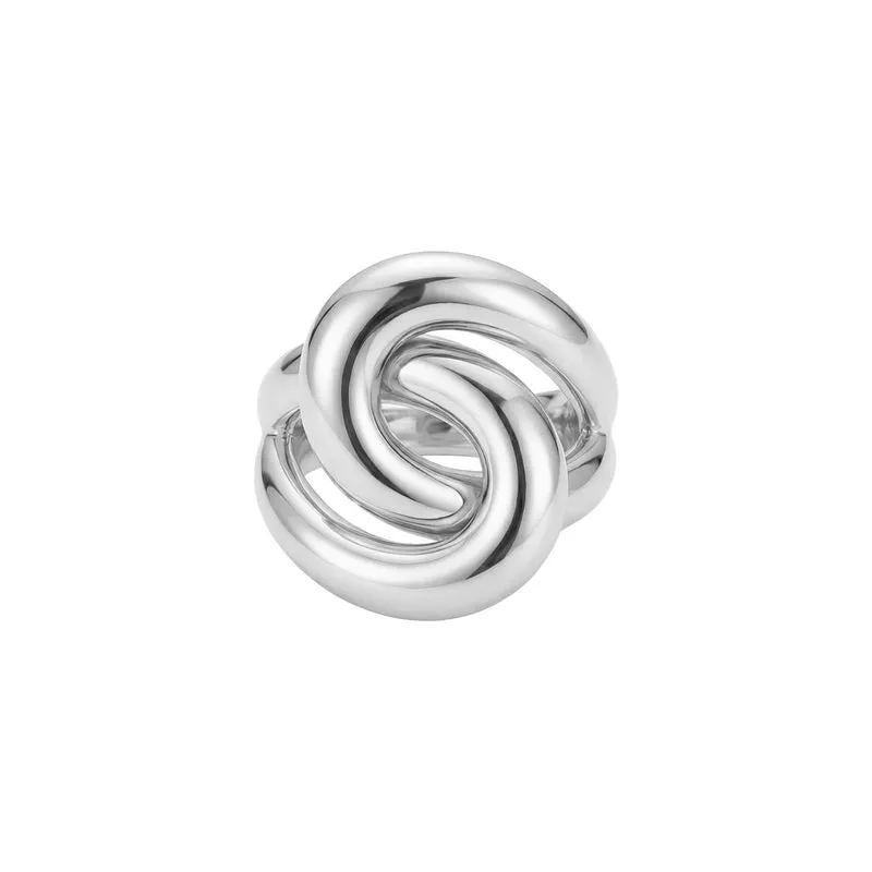 Bague argent entrelacée - CELIA