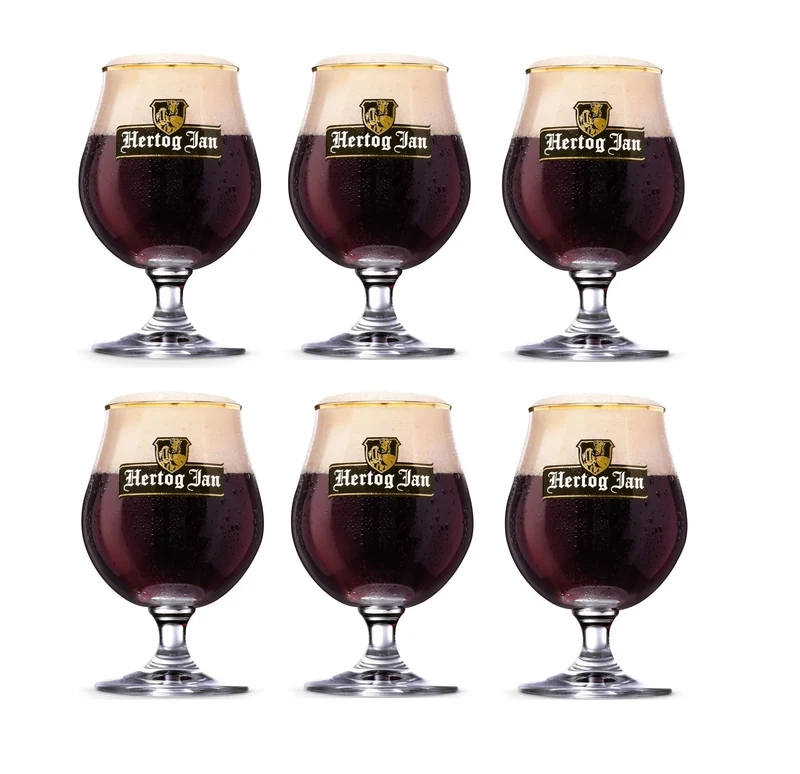 Set de verres à bière Hertog Jan - Verre à bière - Bock - 250 ml - 6 pièces
