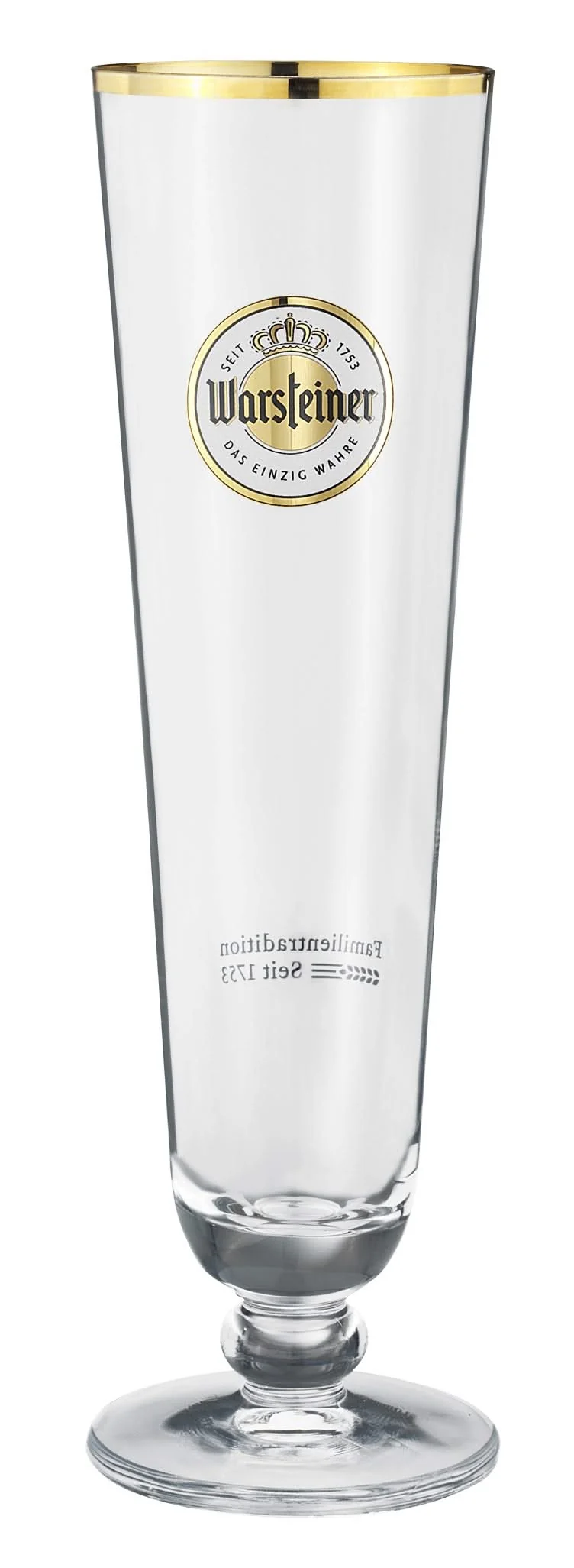 Ensemble de verres a bière Warsteiner - Sur pied - 400 ml - 6 pièces