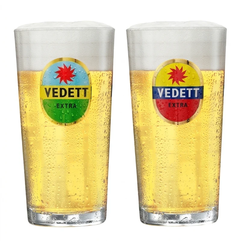 Verres à bière Vedett Extra 250 ml - 6 pièces