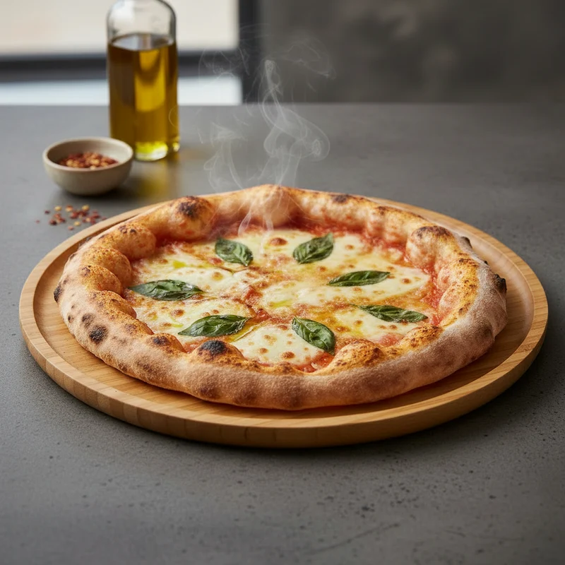 Planche de service Cosy & Trendy - Planche à pizza - en Bambou - ø 33 cm