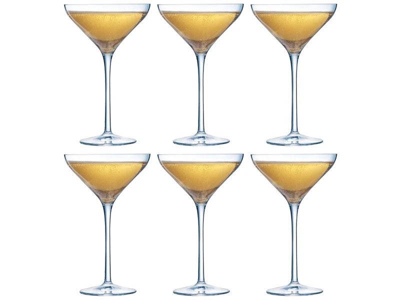 Set de verres a cocktail Chef&Sommelier - Verres a martini - 21 cl - 6 pièces