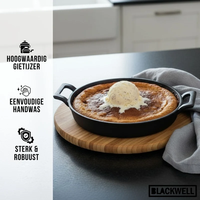 Poêle en fonte Cast Iron - Poêle à frire - Cook & Grill - 20 cm