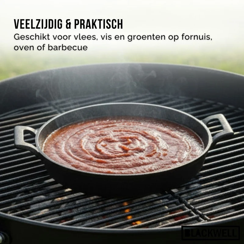 Poêle en fonte Cast Iron - Poêle à frire - Cook & Grill - 20 cm
