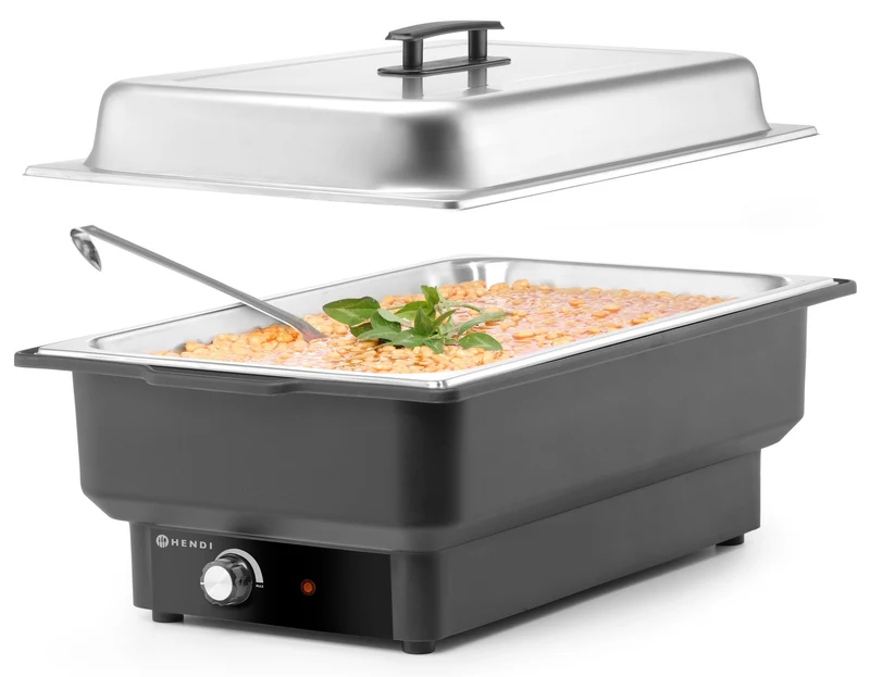 Chafing Dish Électrique Hendi Tellano - Chauffe-plats - GN 1/1 - 9 Litres