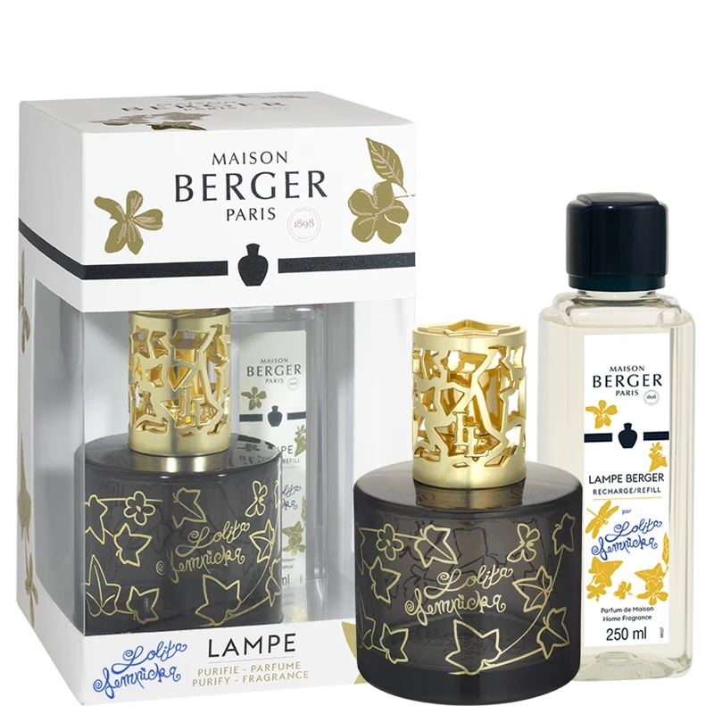 Set de lampe a parfum Maison Berger - Noir - Lolita Lempicka - 250 ml - 6 pièces
