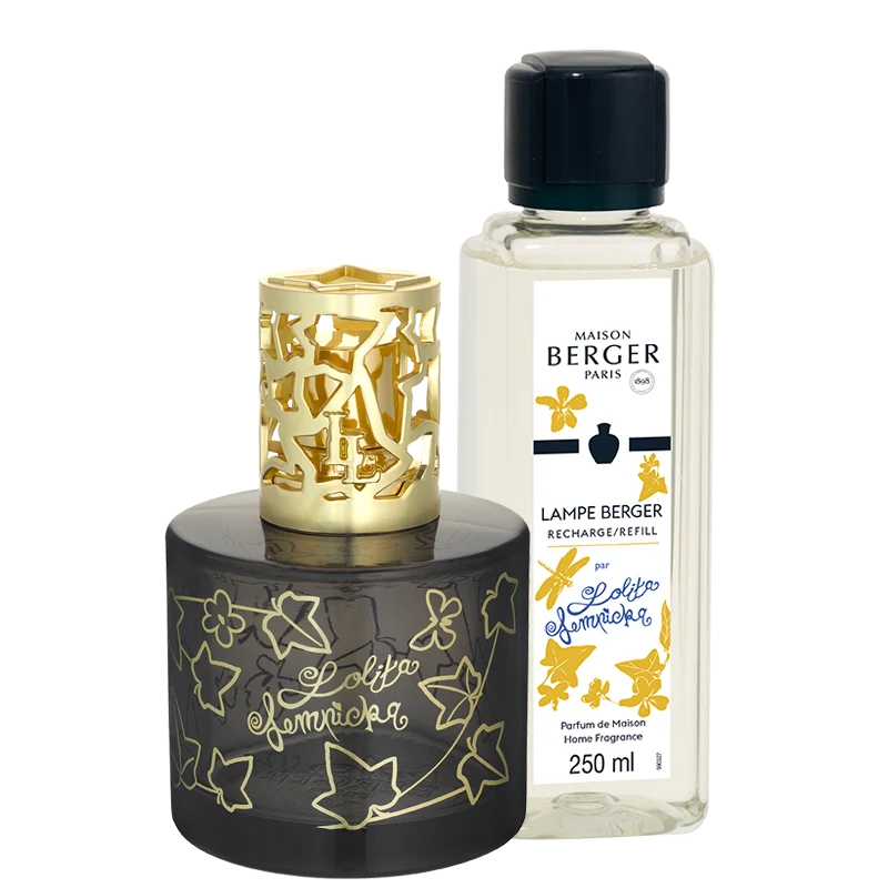 Set de lampe a parfum Maison Berger - Noir - Lolita Lempicka - 250 ml - 6 pièces