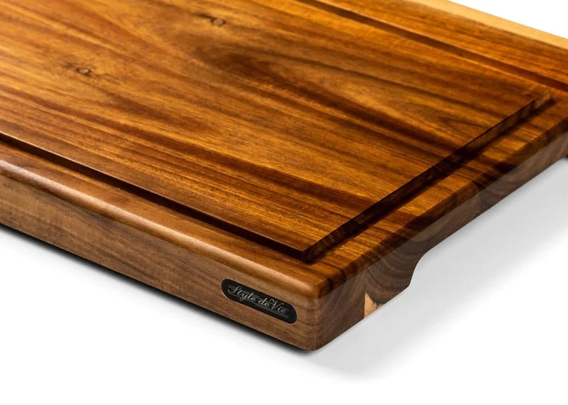 Planche à découper Laguiole - en bois d'acacia - Style de Vie - 50 x 35 cm