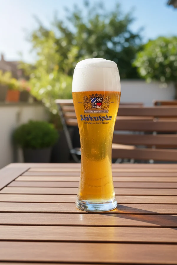 Set de verres a bière Weihenstephaner - Verres weizen - 500 ml - 4 pièces