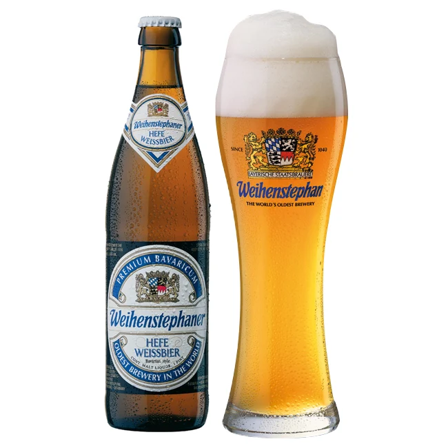 Set de verres a bière Weihenstephaner - Verres Weizen - Weizen - 0,5L - 6 pièces