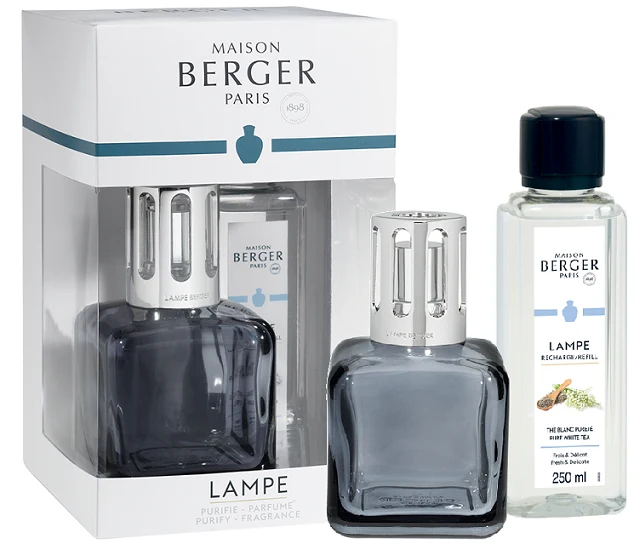 Ensemble de lampe à parfum Maison Berger - Coffret - Glacon - 250 ml - 6 pièces