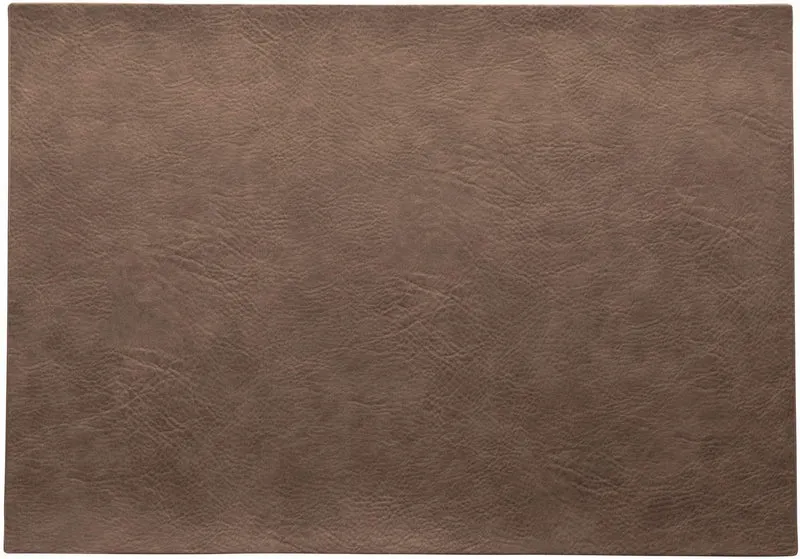 Set de table ASA Selection - Cuir végétalien - Nougat - 46 x 33 cm
