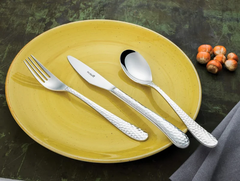 Ensemble de couverts Sola - en inox 18/10 - Lima - 6 personnes - 50 pièces