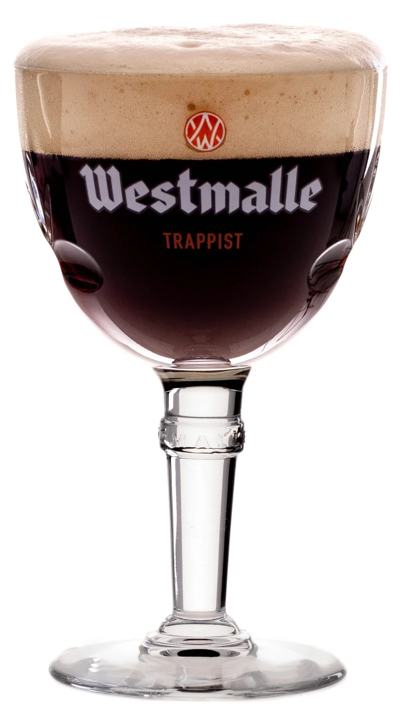 Set de verres a bière Westmalle - Verres Trappist - 330 ml - 6 pièces