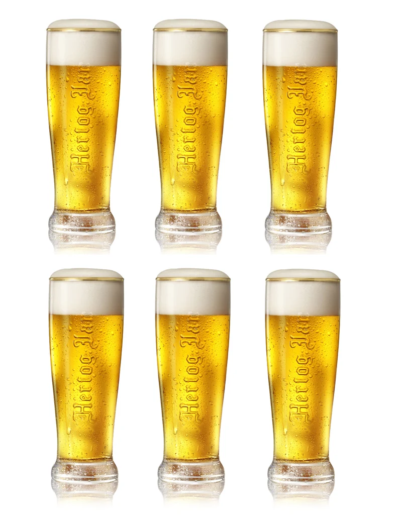 Ensemble de verres à bière Hertog Jan - Fluitje - 200 ml - 6 pièces