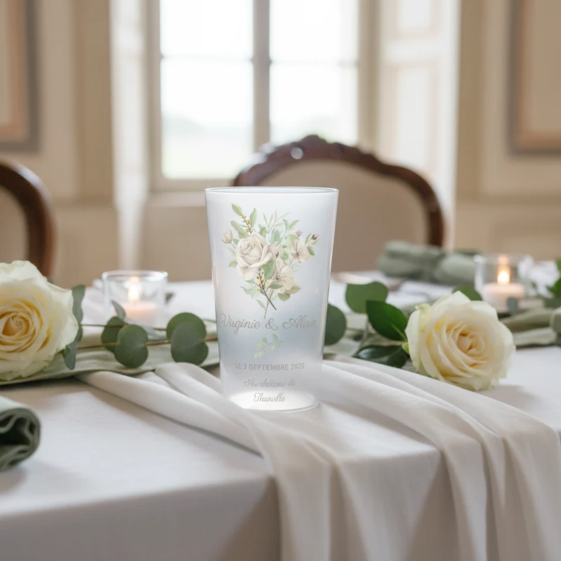 Gobelet personnalisé Mariage Paisible