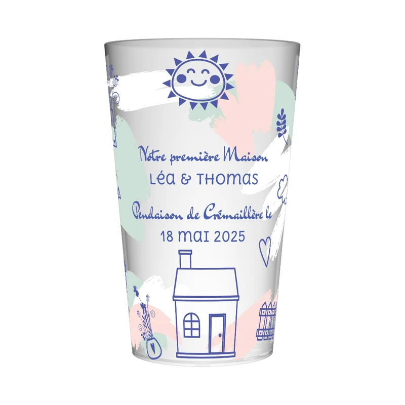 Gobelet personnalisé Crémaillère Dessin