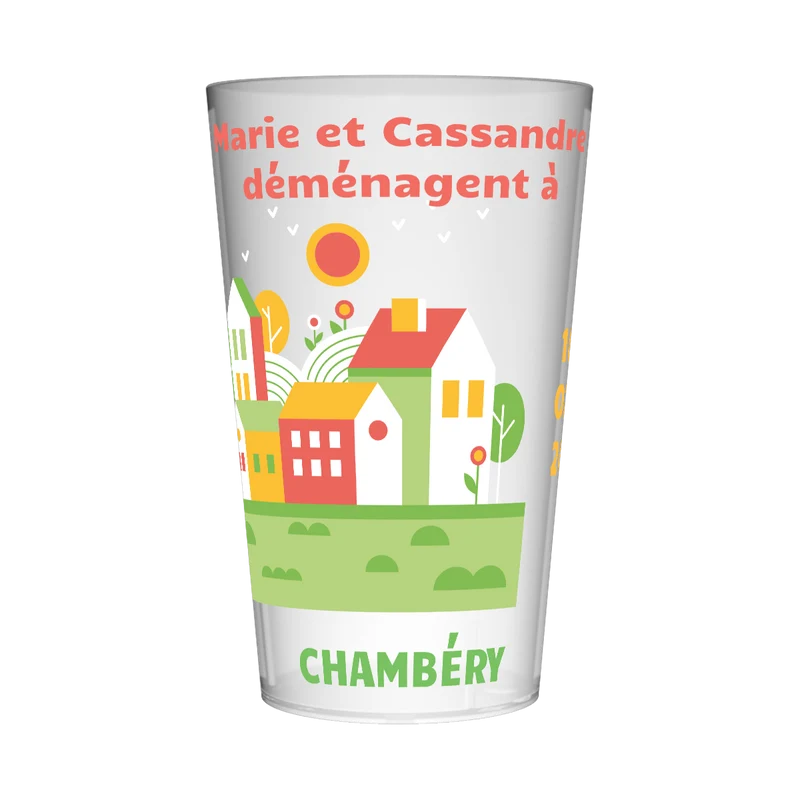Gobelet personnalisé Crémaillère Ville