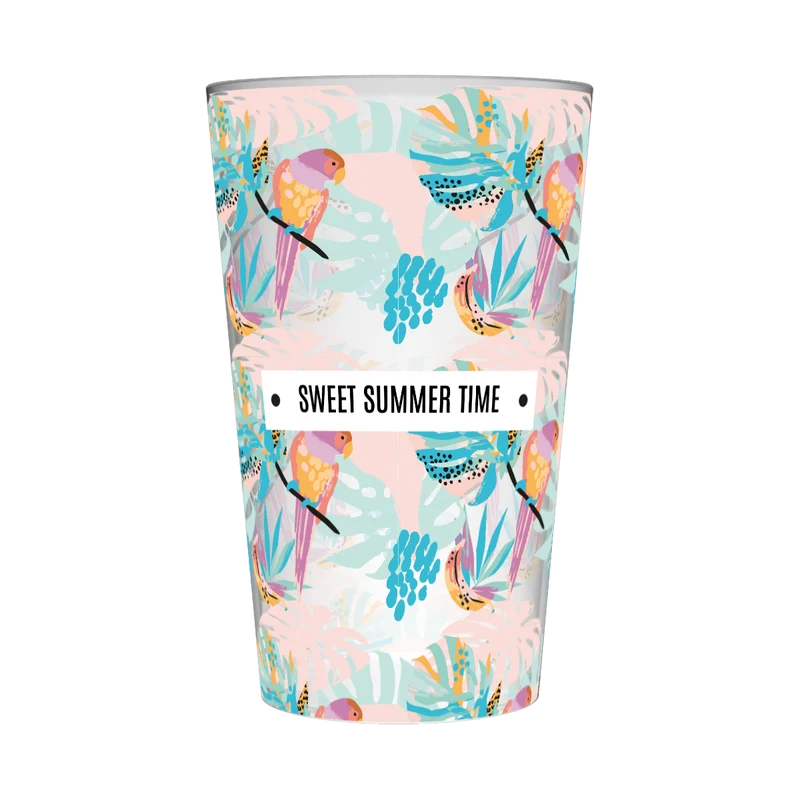 Gobelet personnalisé Summer Tropique Coloré
