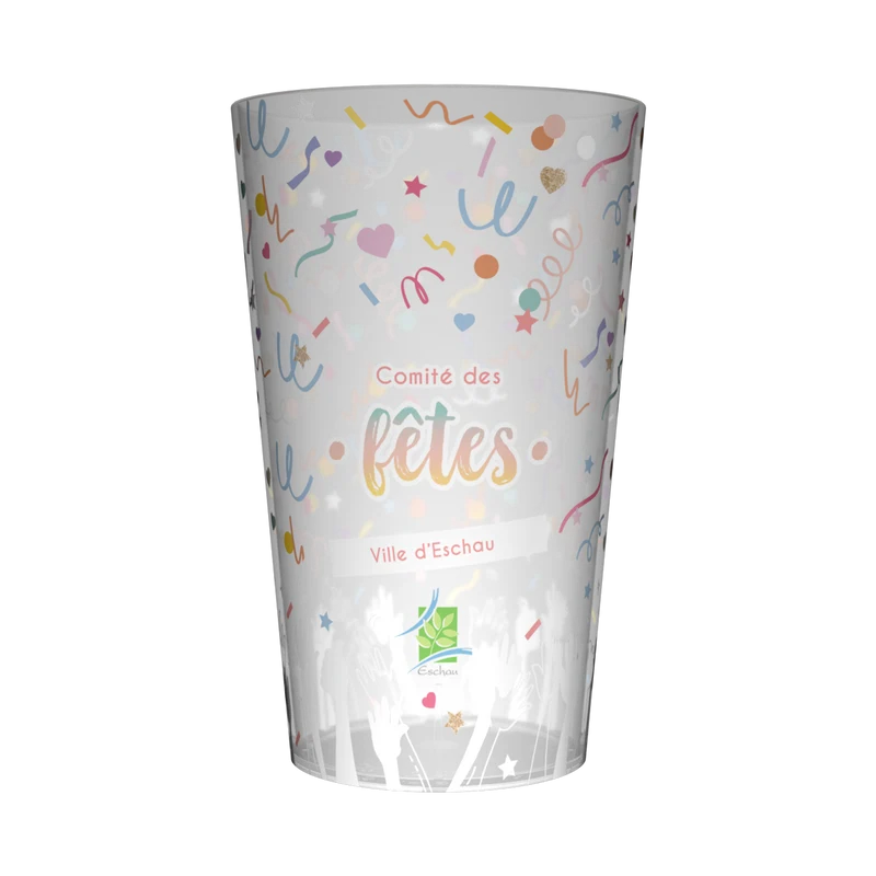 Gobelet personnalisé Comité des Fêtes Festif