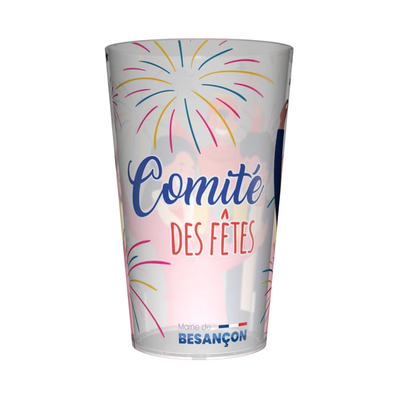 Gobelet personnalisé Comité des Fêtes Famille