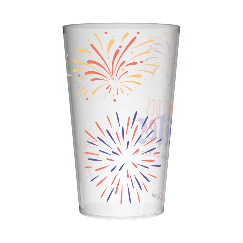 Gobelet personnalisé Comité des Fêtes Feux d'Artifice