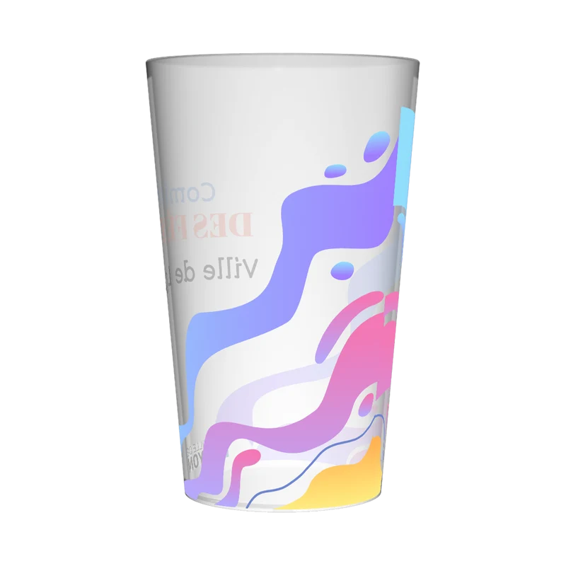 Gobelet personnalisé Comité des Fêtes Coloré
