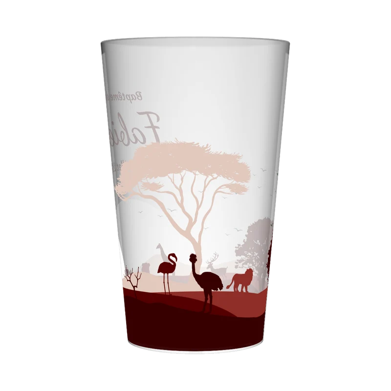 Gobelet personnalisé Baptême Savane