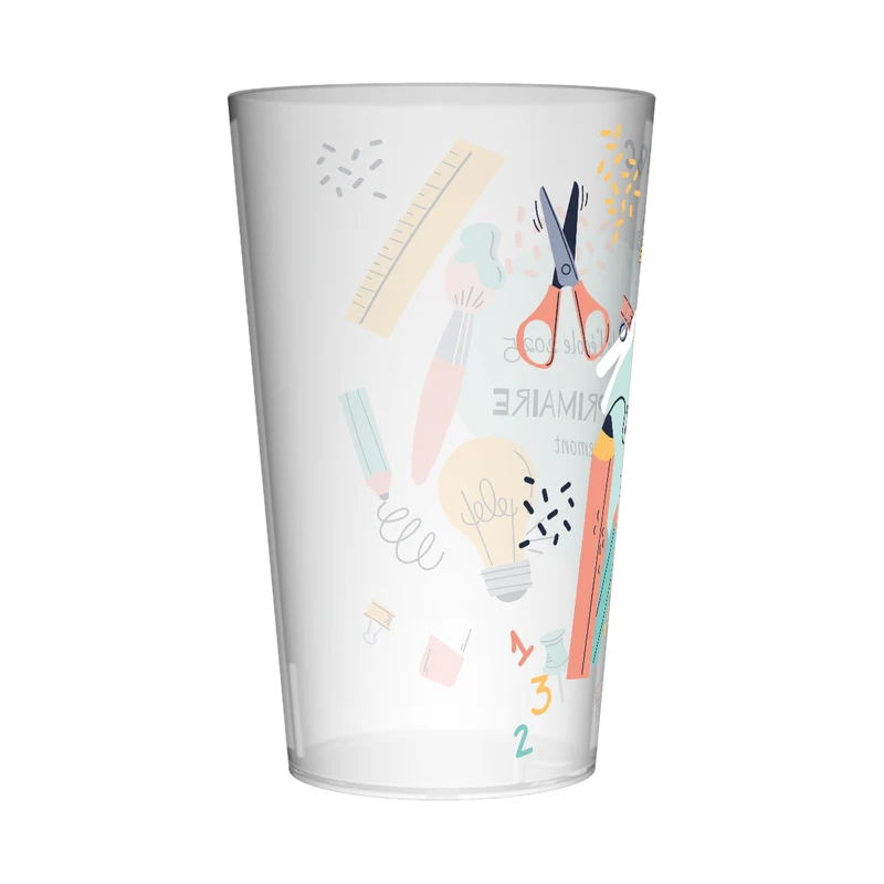 Gobelet personnalisé Fête des écoles Trousse