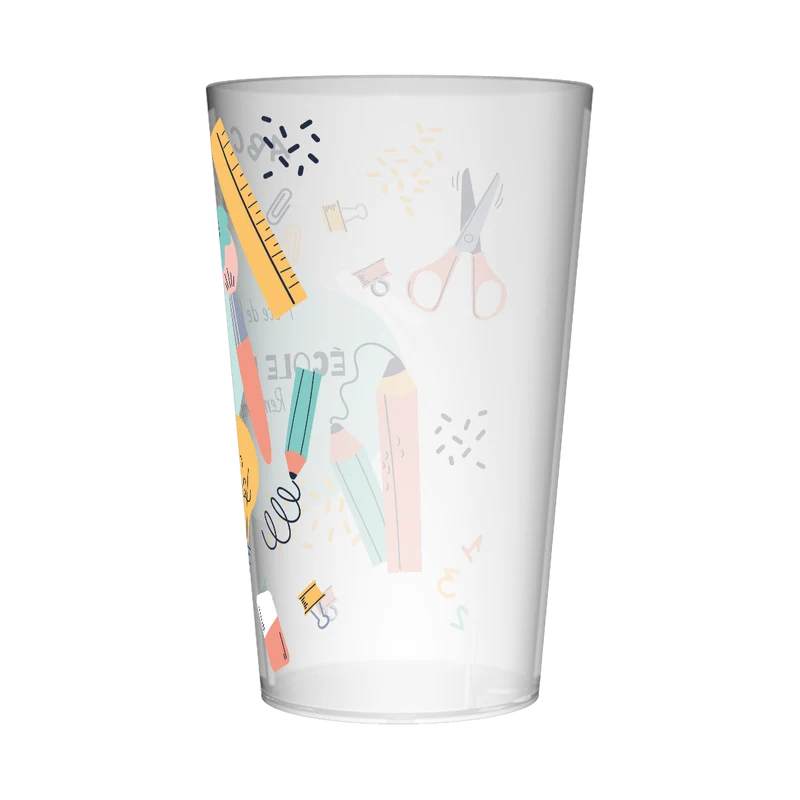 Gobelet personnalisé Fête des écoles Trousse