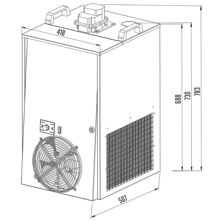 Lindr Zapfanlage CWP 300 Green Line (4 leitig)