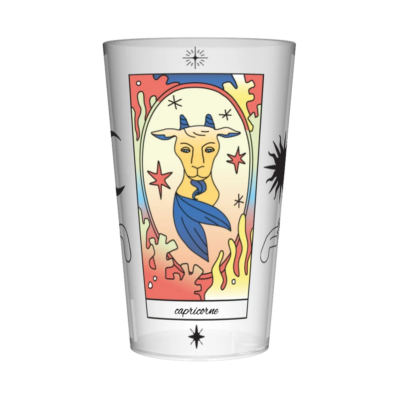 Gobelet personnalisé Astrologie Carte Capricorne