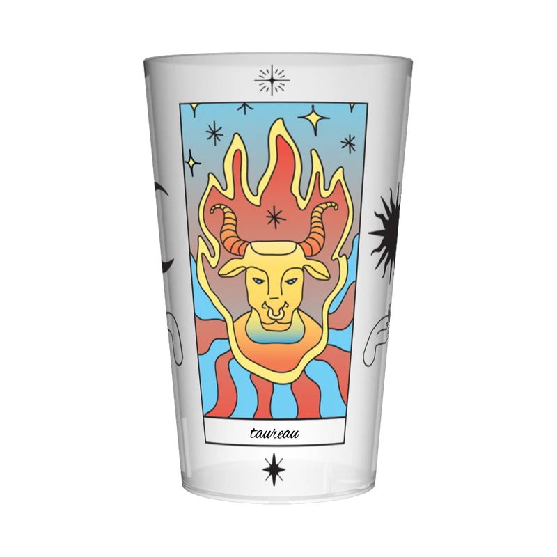 Gobelet personnalisé Astrologie Carte Taureau