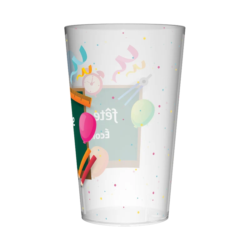 Gobelet personnalisé Fête des écoles Tableau