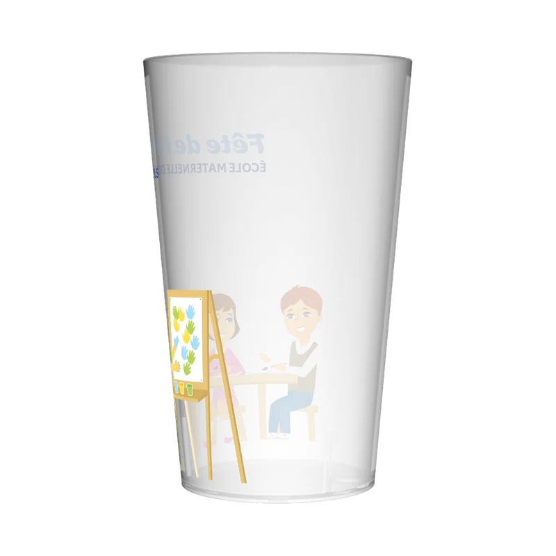 Gobelet personnalisé Fête des écoles Peintre