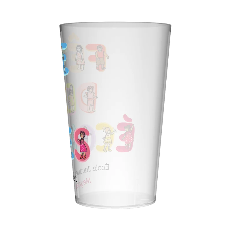 Gobelet personnalisé Fête des écoles Bulles