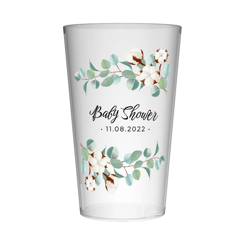 Gobelet personnalisé Baby Shower Coton