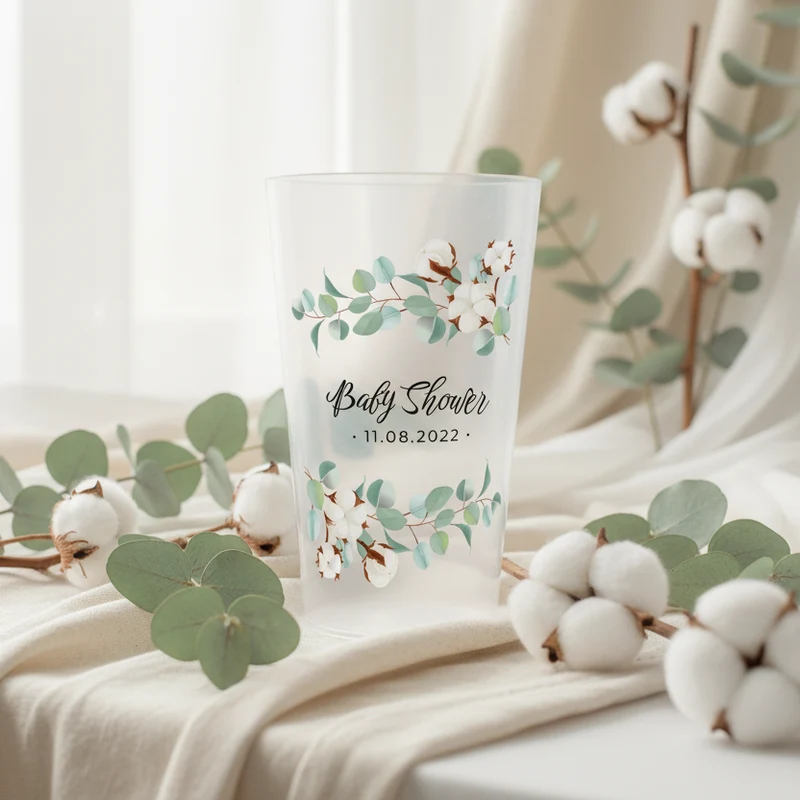 Gobelet personnalisé Baby Shower Coton