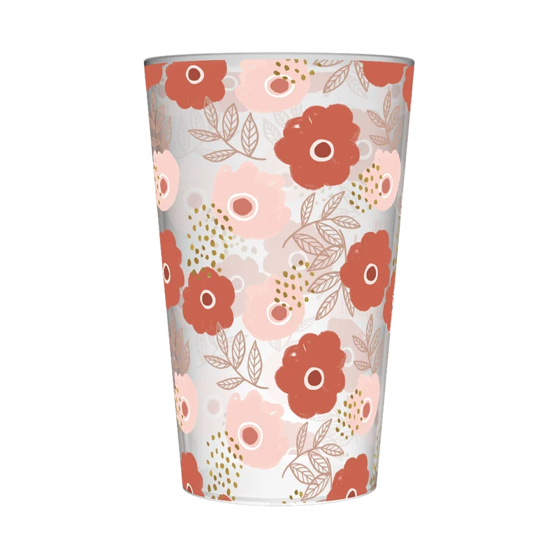 Gobelet personnalisé Baby Shower Fleurs