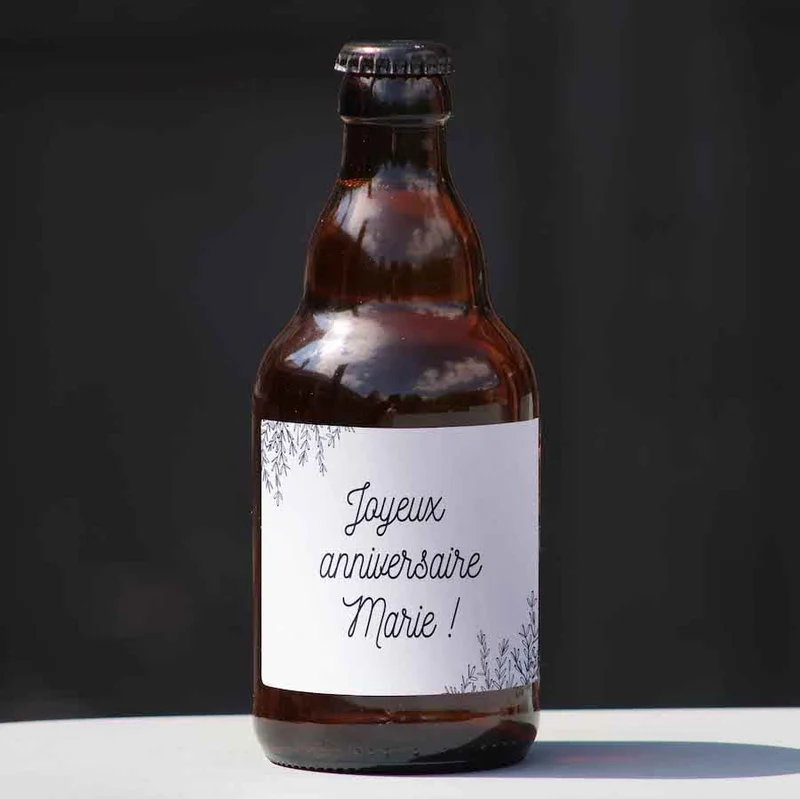 Plus d'idées de cadeaux bières personnalisés pour un anniversaire