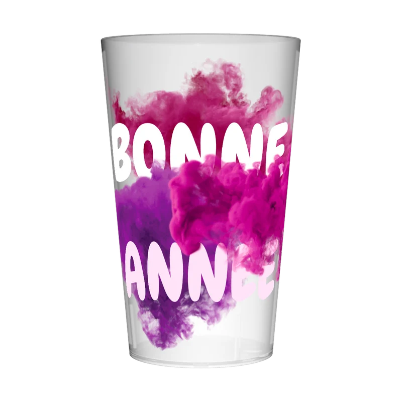 Gobelet personnalisé Nouvel An Fumée