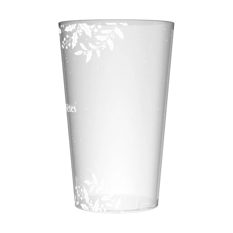 Gobelet personnalisé Noël Blanc